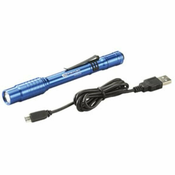 Streamlight Stylus Pro USB with USB Cord & Nylon Holster, Blue STL-66140